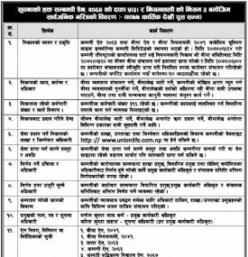 सूचनाको हक सम्बन्धी सूचना