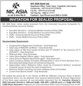Invitation for Sealed Proposal