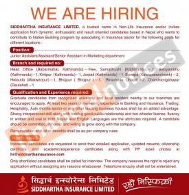 Vacancy Announcement