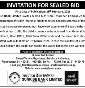 Invitation for Sealed Bid