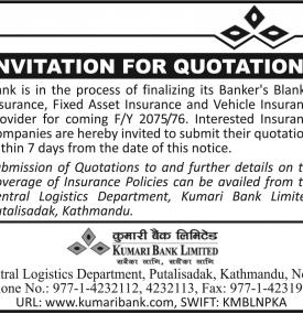 Invitation for Quotations