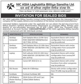 Invitation for Sealed Bids