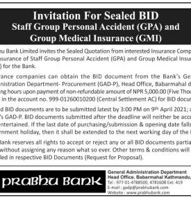 Invitation for Bids