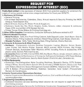 Request for Expression of Interest