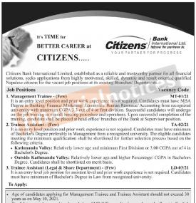 Banking Career