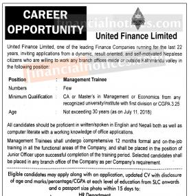Career Opportunity
