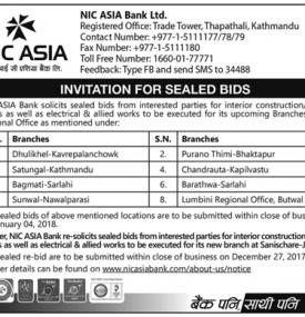 Invitation for Sealed Bids