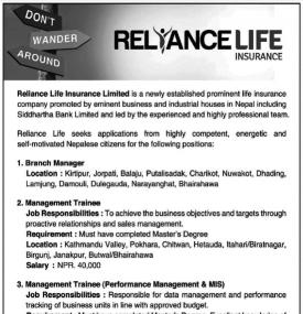 Vacancy Announcement !!!