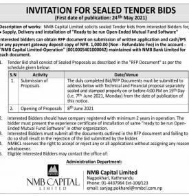Invitation for Sealed Tender Bids 