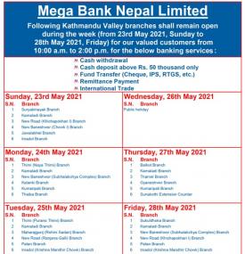 Mega Branch Opening Service
