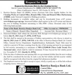 Request for Bids