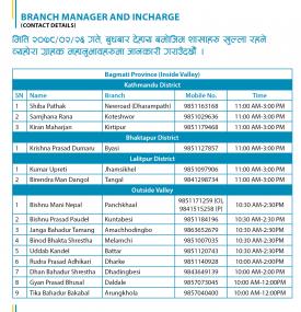 Kumari Banking Hours Information