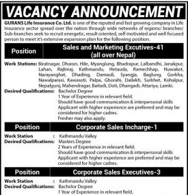 Vacancy Announcement 