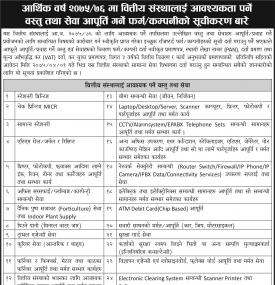 सूची दर्ताको सूचना