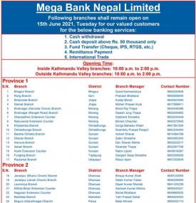 Mega Branch Opening Service