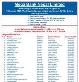 Mega Branch Opening Service