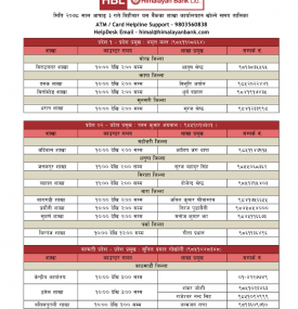HBL Counter Timing Notice