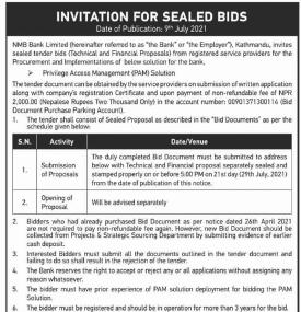 Invitation for Bids