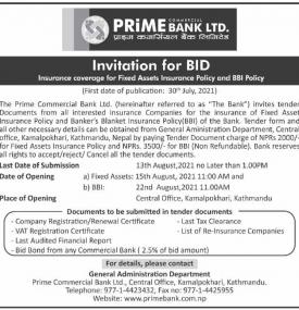 Invitation for Bids