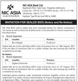 Invitation for Sealed Bids