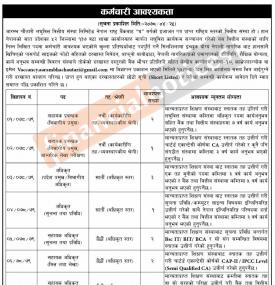 लघुवित्तमा कर्मचारी आवश्यकता - Job Vacancy