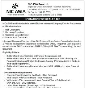 Invitation for Sealed Bids
