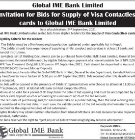 Invitation for Bids