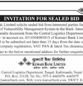 Invitation for Sealed Bid