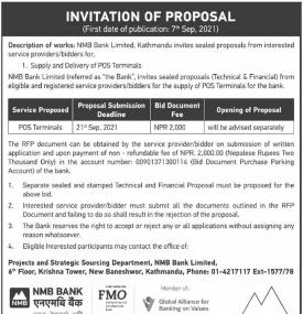 Invitation for Sealed Proposal
