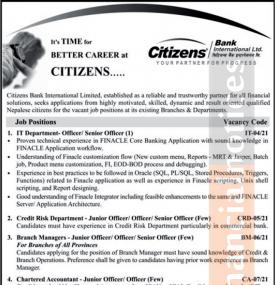 बैंकमा रोजगारीको अवसर - Banking Career -