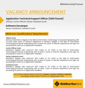 Banking Career Opportunity