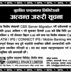 Importance Notice !!!