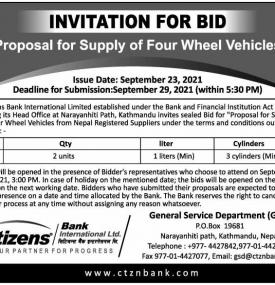 Invitation for Bids