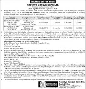 Invitation for Bids