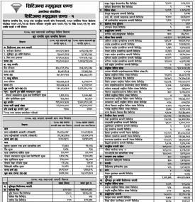 Citizen Mutual Fund 1- Net Assets Value