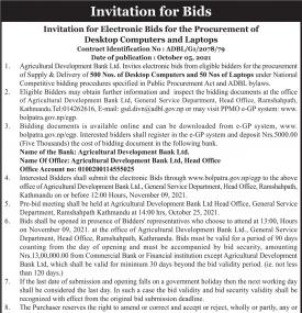 Invitation for Bids