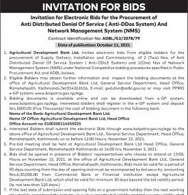 Invitation for Bid