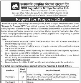 Request for Proposal