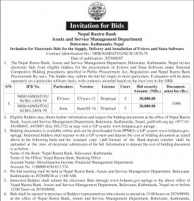 Invitation for Bids