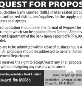 Request for Proposal