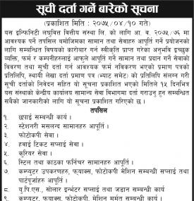 Name Listing Notice !!!