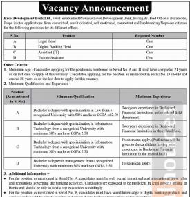 Vacancy Announcement