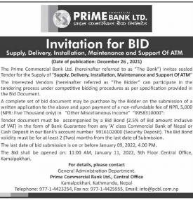 Invitation for Bids