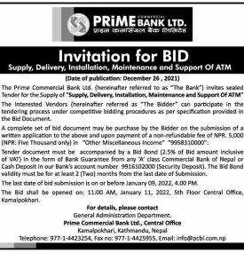 Invitation for Bids