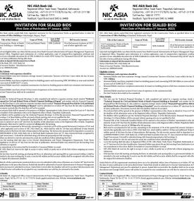 Invitation for Sealed Bids