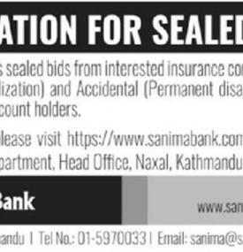 Invitation For Sealed Bids