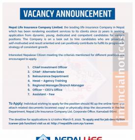 Vacancy Announcement