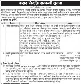 NRIC मा कर्मचारी आवश्यकता - Job Vacancy -