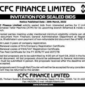 Invitation for Sealed Bids