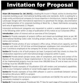 Invitation for Proposal